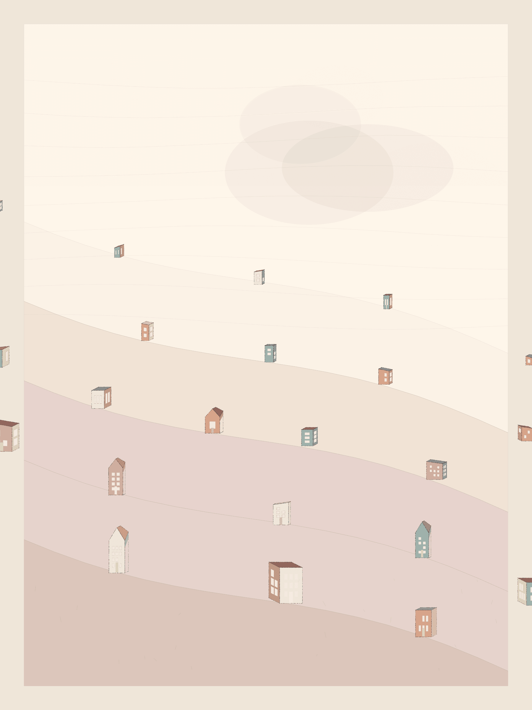Town Cluster generated by town-cluster